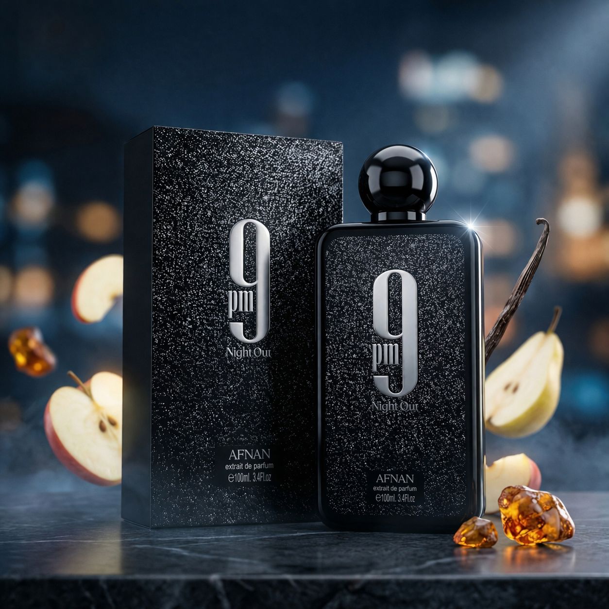Afnan 9PM Night Out Eau de Parfum 100ml — Sweet & Seductive Night Fragrance (YSL Y Inspired)